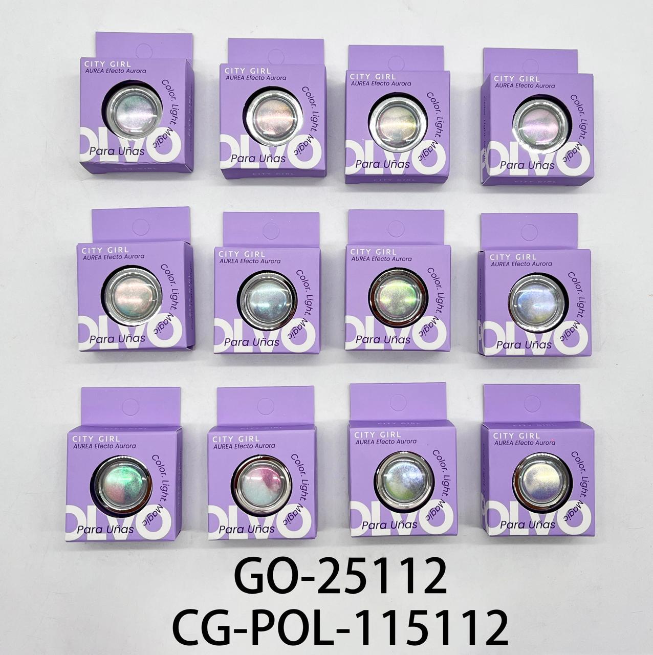 POLVO AURA PARA UÑAS CITY GIRL