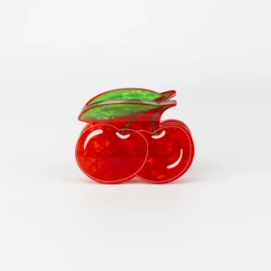 Alternative view of BROCHE DE PELO CEREZAS CITY GIRL