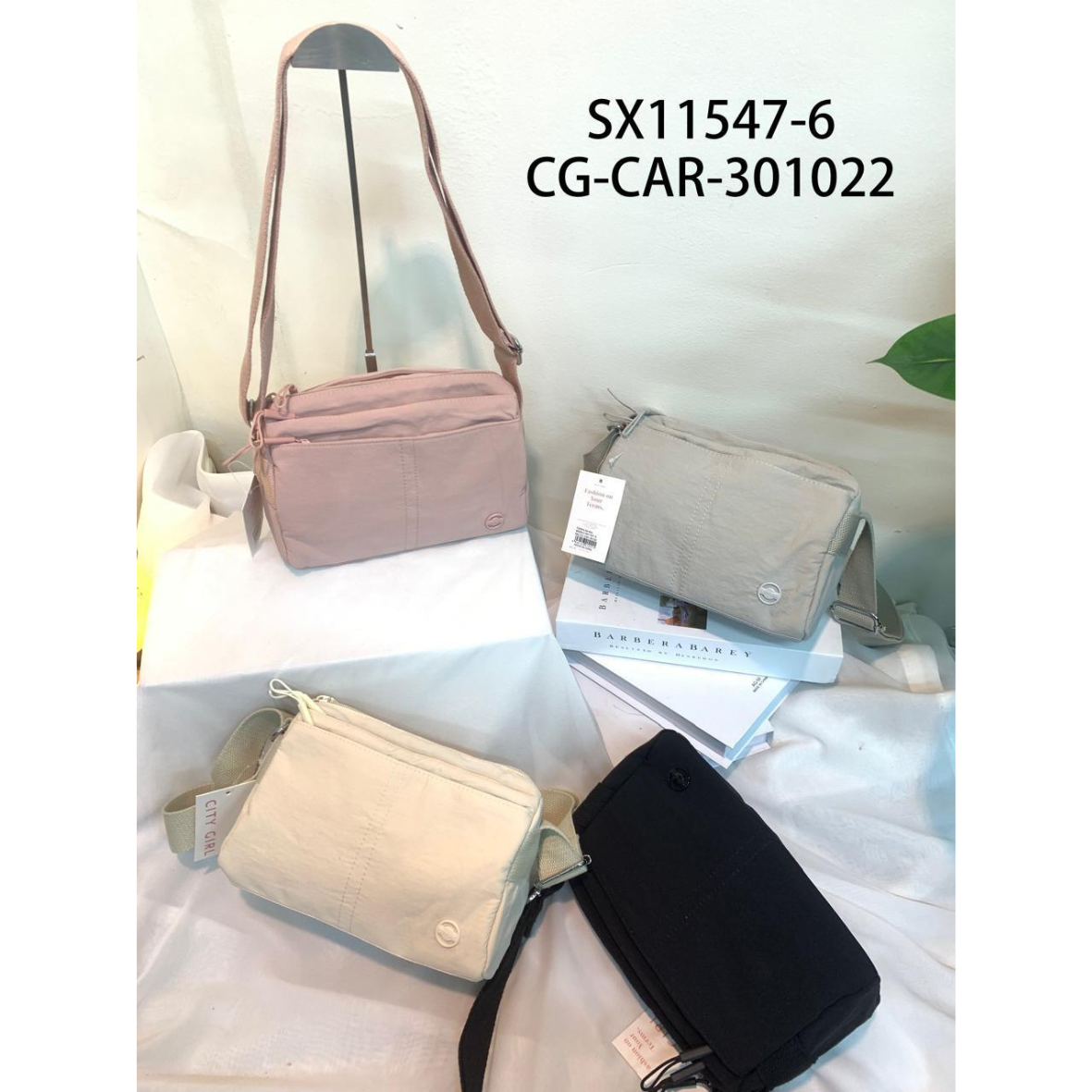 CARTERA DE TELA CITY GIRL