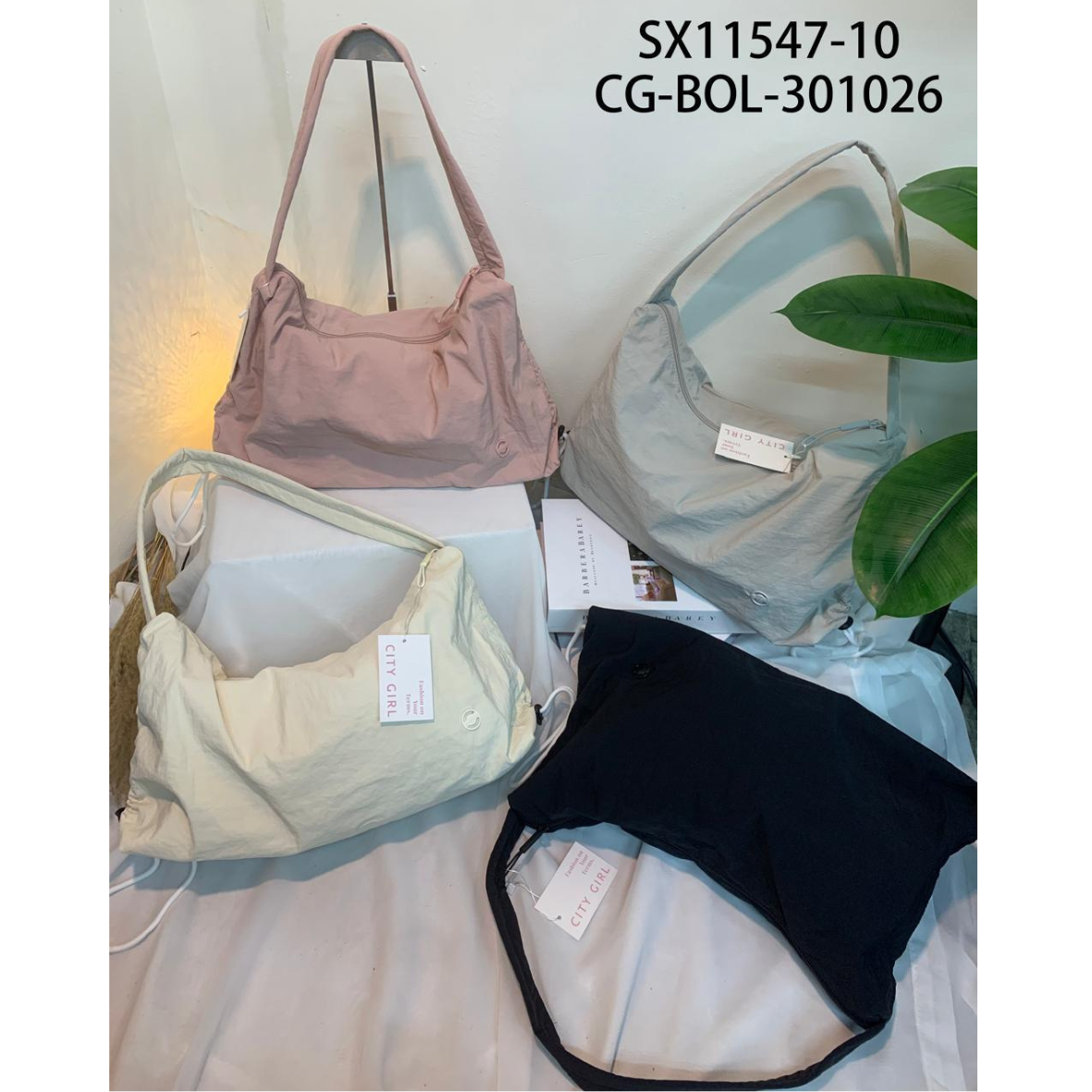 CARTERA DE TELA CITY GIRL