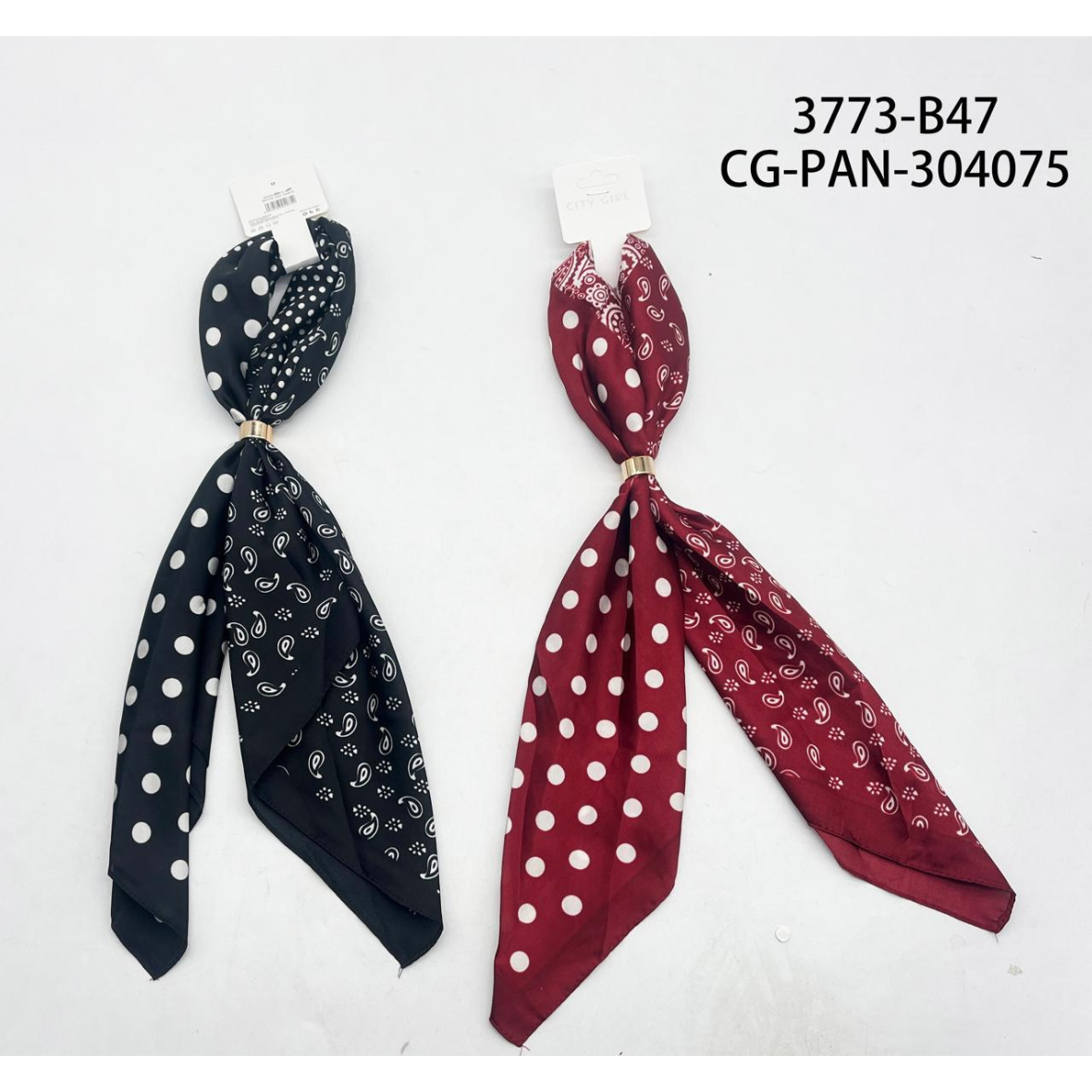 PAÑUELO DE SEDA ESTAMPADO CITY GIRL