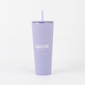 Alternative view of VASO PLASTICO SAVOR THE MOMENT CON SORBETE CITY GIRL