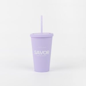 VASO DE PLASTICO SAVOR THE MOMENT CON SORBETE CITY GIRL - Image 3