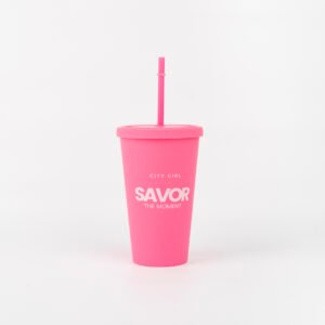 VASO DE PLASTICO SAVOR THE MOMENT CON SORBETE CITY GIRL - Image 4