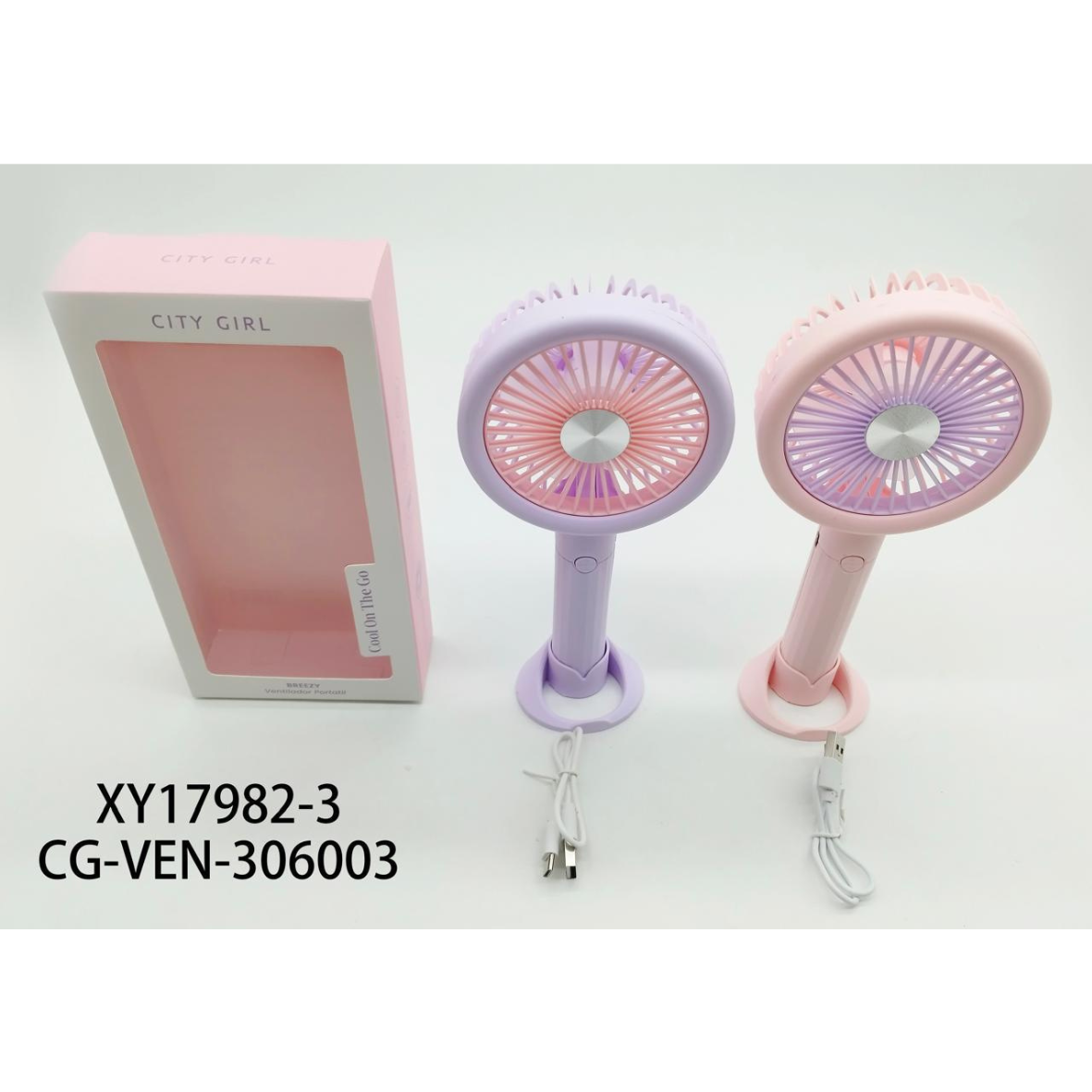 VENTILADOR PORTATIL CITY GIRL