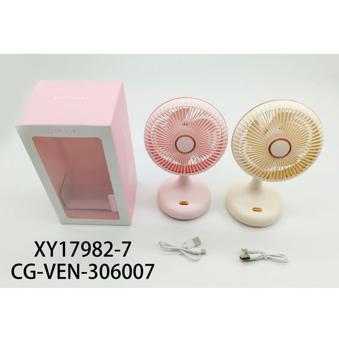 VENTILADOR DE MESA CITY GIRL