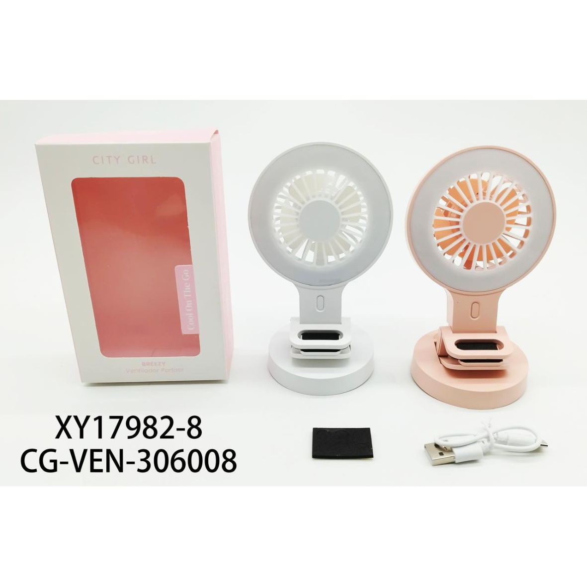 VENTILADOR DE MESA CITY GIRL
