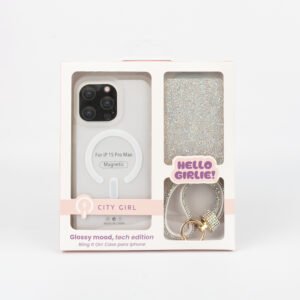 KIT DE FUNDA PARA IPHONE 15 PRO MAX CITY GIRL - 图片 3