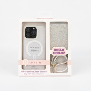 KIT DE FUNDA PARA IPHONE 16 PRO CITY GIRL - Imagen 5