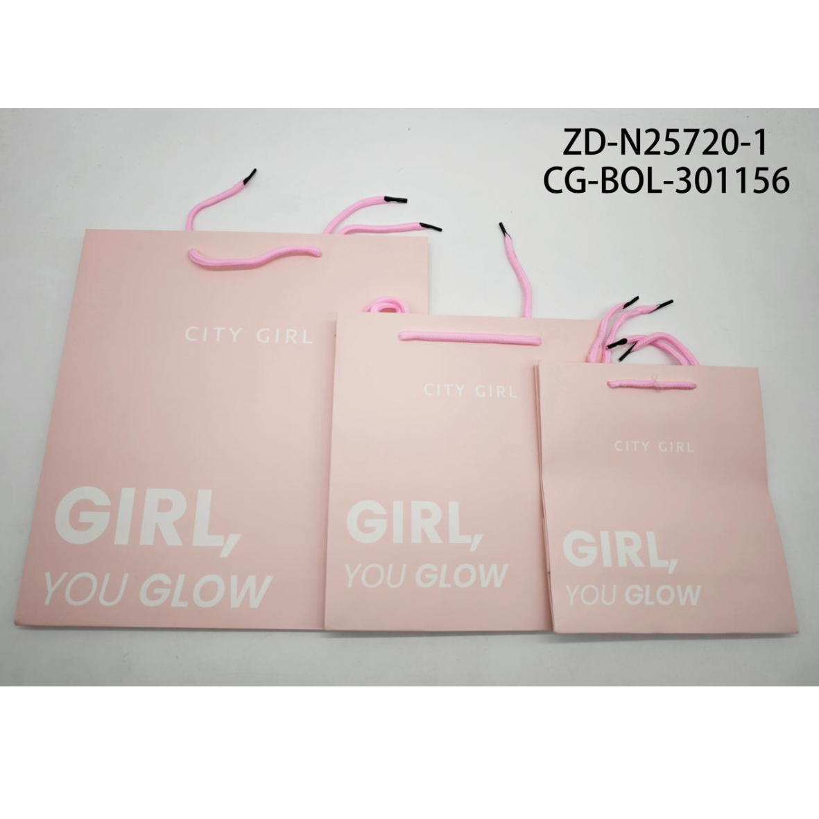 BOLSA ROSA CITY GIRL 18*20*8CM