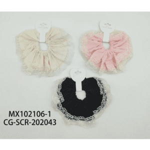 SCRUNCHIE CON ENCAJE CITY GIRL