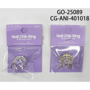 ANILLO PARA UÑAS CITY GIRL