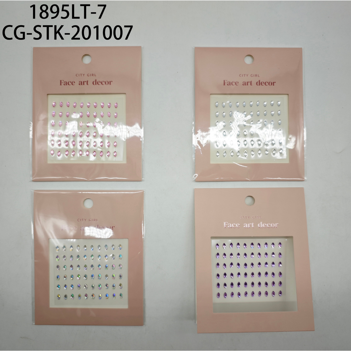 STICKER PARA ROSTRO CITY GIRL