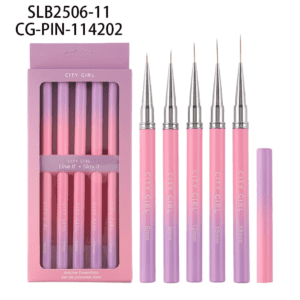 SET DE PINCEL LINER CITY GIRL – 5PCS