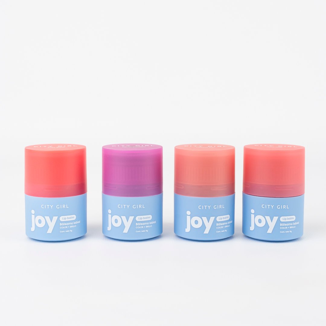 LIP BALM (COLOR + BRILLO) JOY CITY GIRL