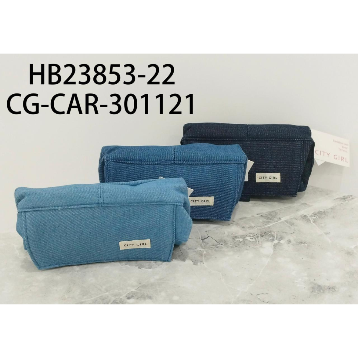 CARTUCHERA AZUL CITY GIRL