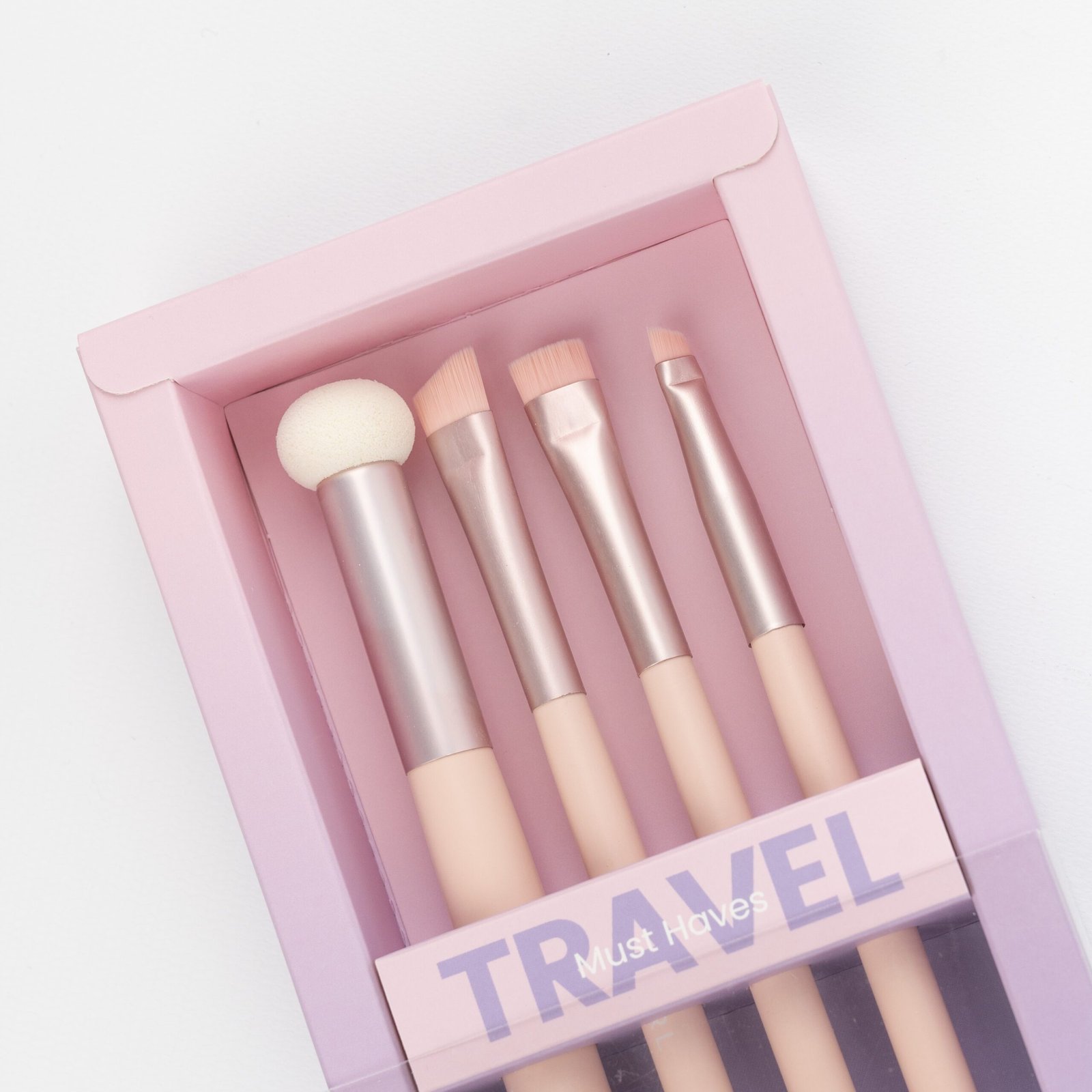 SET DE BROCHAS PARA MAQUILLAJE ITY GIRL - 4PCS