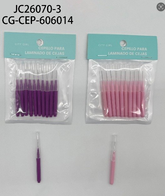 CEPILLITOS P/ CEJAS CITY GIRL-10 PCS