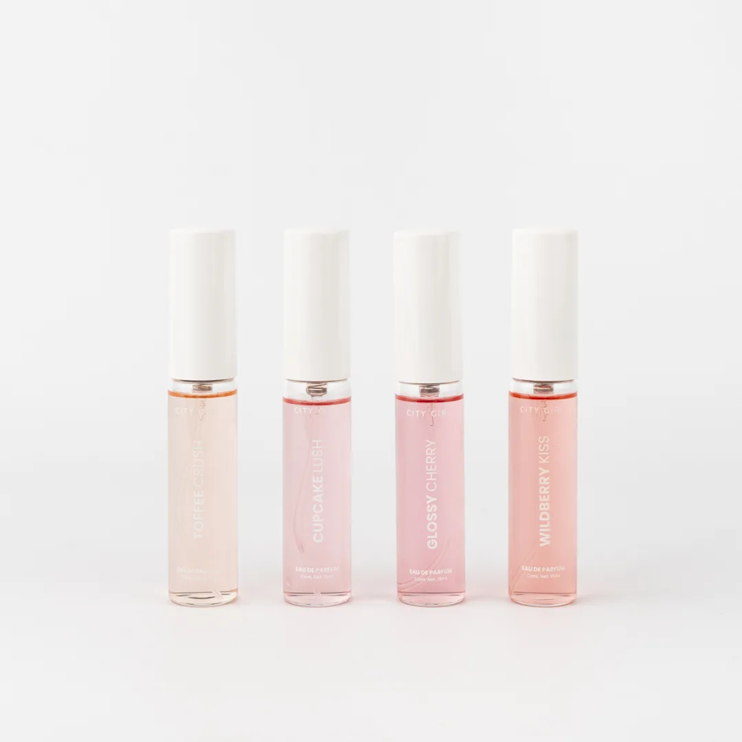 KIT DE PERFUMES ENJOY THE LITTLE SCENTS CITY GIRL - 4PCS /15ML