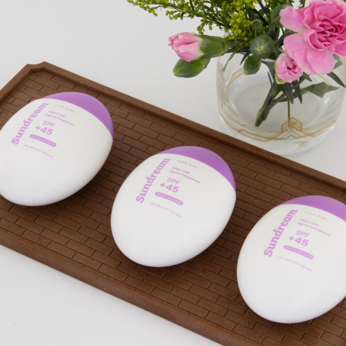 PROTECTOR SOLAR LIGHT & TRANSPARENT SPF +45 CITY GIRL - 50ML - Image 2