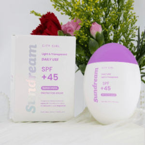 PROTECTOR SOLAR LIGHT & TRANSPARENT SPF +45 CITY GIRL - 50ML