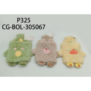 BOLSA PARA AGUA CALIENTE PELUCHE CITY GIRL