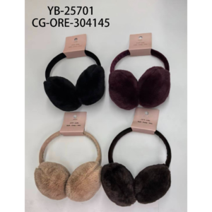 OREJERAS REDONDA DE PELUCHE CITY GIRL