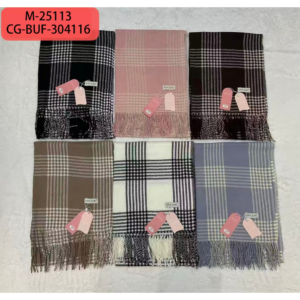 BUFANDA CUADROS CITY GIRL