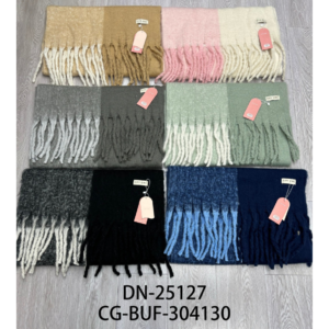 BUFANDA DOBLE COLOR CITY GIRL