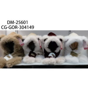 GORRO CON OREJAS DE OSITOS CITY GIRL