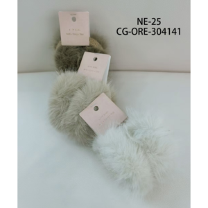 OREJERAS FELPUDAS CITY GIRL