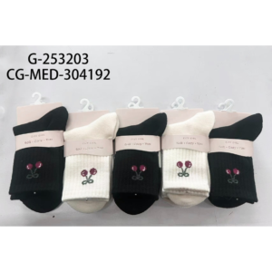 MEDIAS 3/4 CEREZAS CITY GIRL