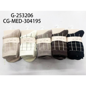 MEDIAS 3/4 CUADROS CITY GIRL