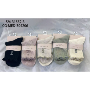 MEDIAS 3/4 CORAZONES CITY GIRL