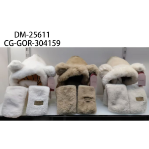 GORRO OREJAS DE PELUCHE CITY GIRL