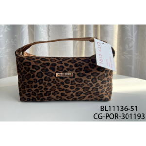 PORTA COSMETICO ANIMAL PRINT CITY GIRL