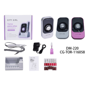 TORNO PARA UÑAS CITY GIRL 36W