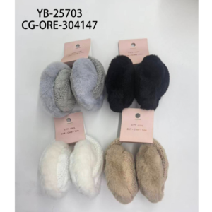 OREJERAS DE PELUCHE CITY GIRL