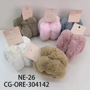 OREJERAS FELPUDAS CITY GIRL