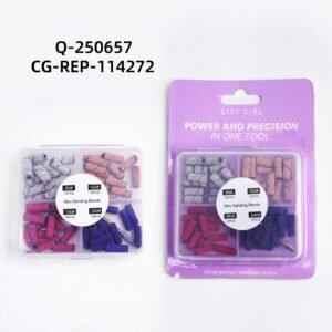 KIT DE BANDAS DE LIJADO CITY GIRL - 60PCS