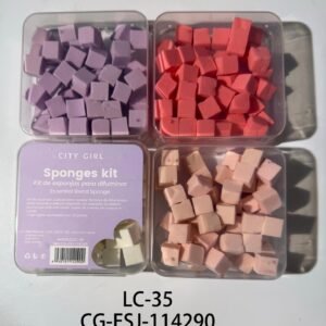 KIT DE ESPONJAS PARA DIFUMINAR CITY GIRL - 5PCS