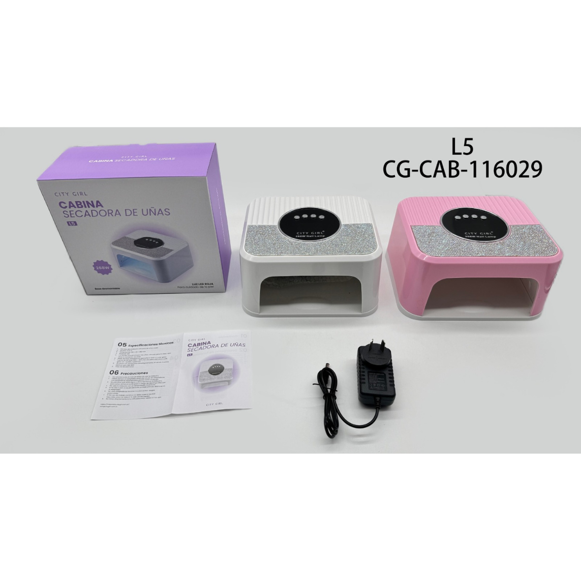 CABINA LED/UV 268W CITY GIRL