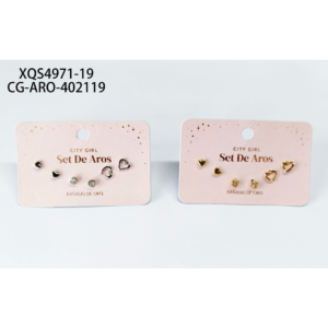 SET DE AROS CITY GIRL