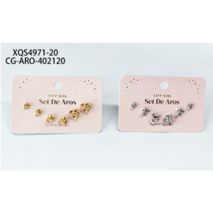 SET DE AROS CITY GIRL