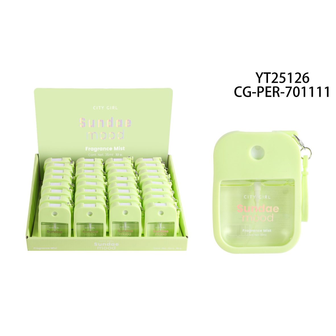 BODY SPLASH SUNDAE MOOD CITY GIRL - 35ML - Imagen 3
