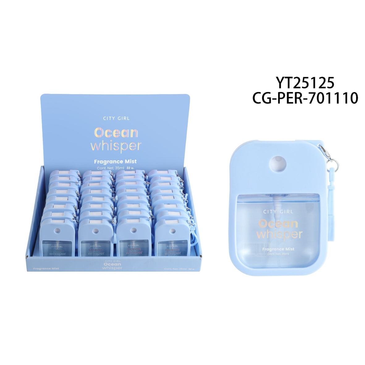 BODY SPLASH OCEAN WHISPER CITY GIRL - 35ML