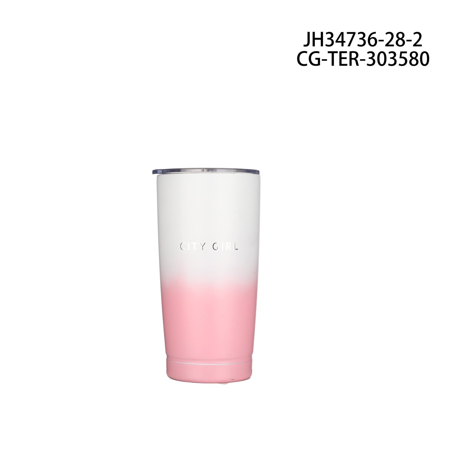 VASO TERMO DEGRADE CITY GIRL - 600ML
