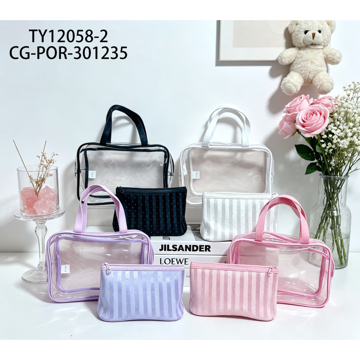 PORTACOSMETICOS DE VIAJE CITY GIRL - 2PCS