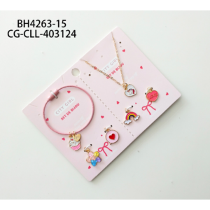 SET DE PULSERA Y COLLAR PARA COMPARTIR CITY GIRL