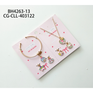 SET DE PULSERA Y COLLAR PARA COMPARTIR CITY GIRL